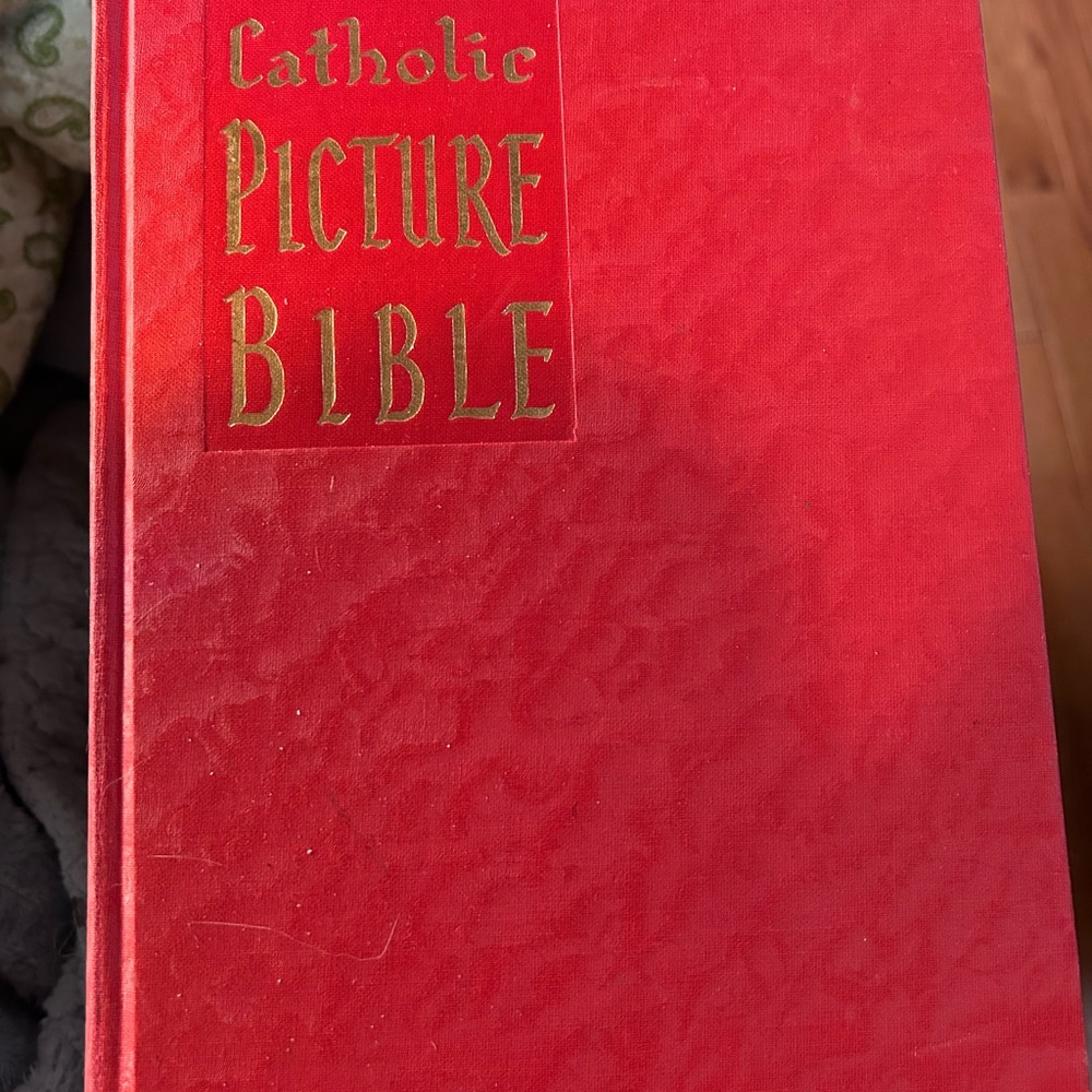 Vintage Catholic Picture Bible